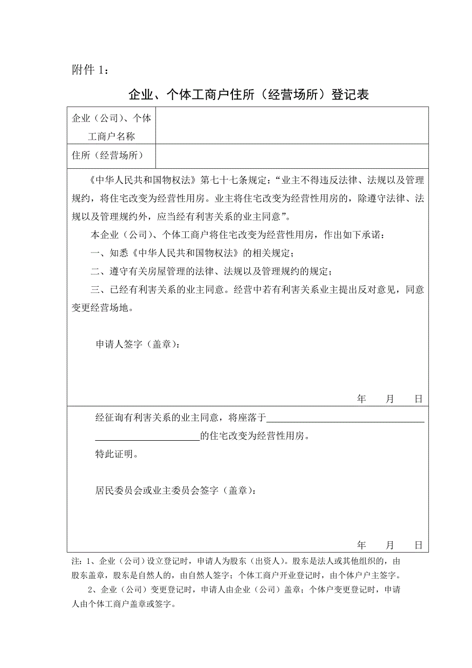 市工商局(场所证明文件)_第2页