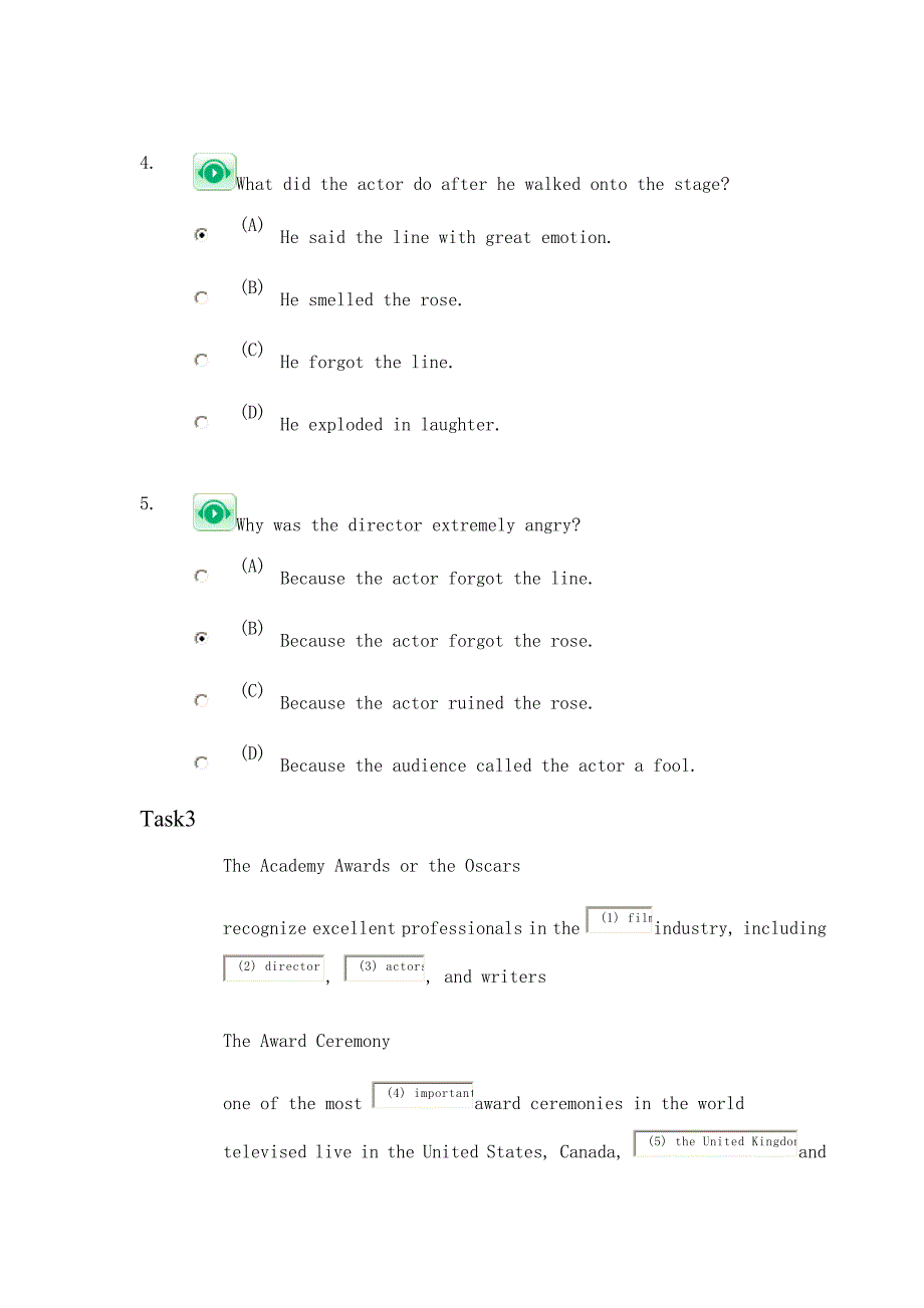 新视野视听说第二册第二单元答案_第4页