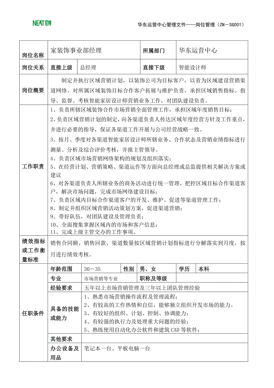 公司运营的人员架构和管理制度_第3页