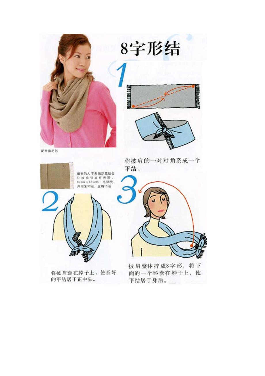 300种围巾系法【图解】_第4页