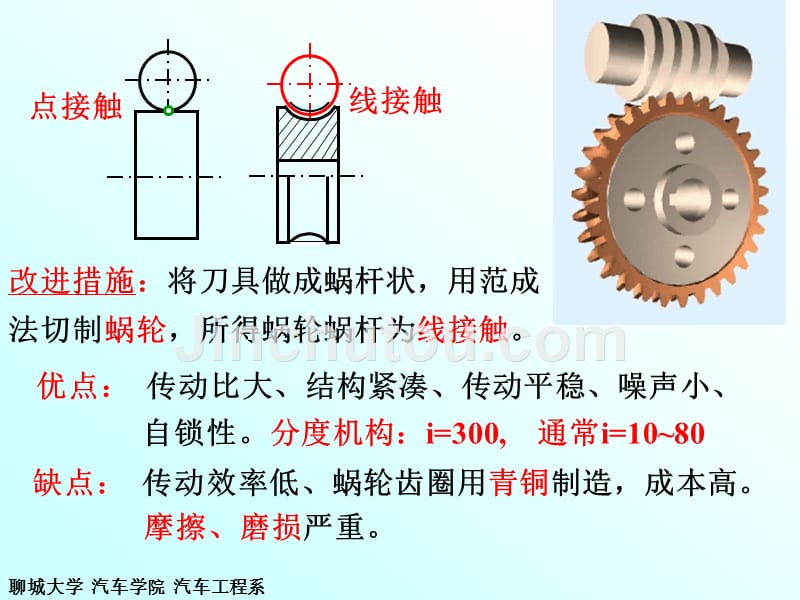 聊城大学汽车学院 机械设计第5章蜗杆_第3页