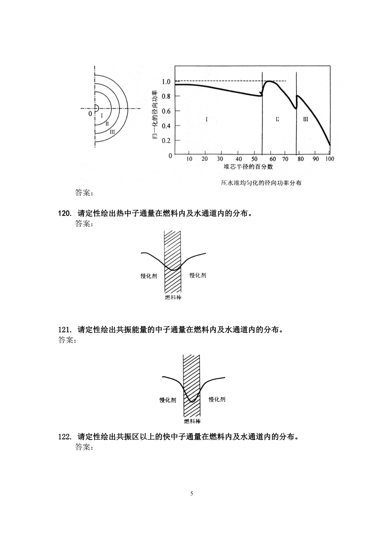 核反应堆物理分析和原子核物理习题_第5页