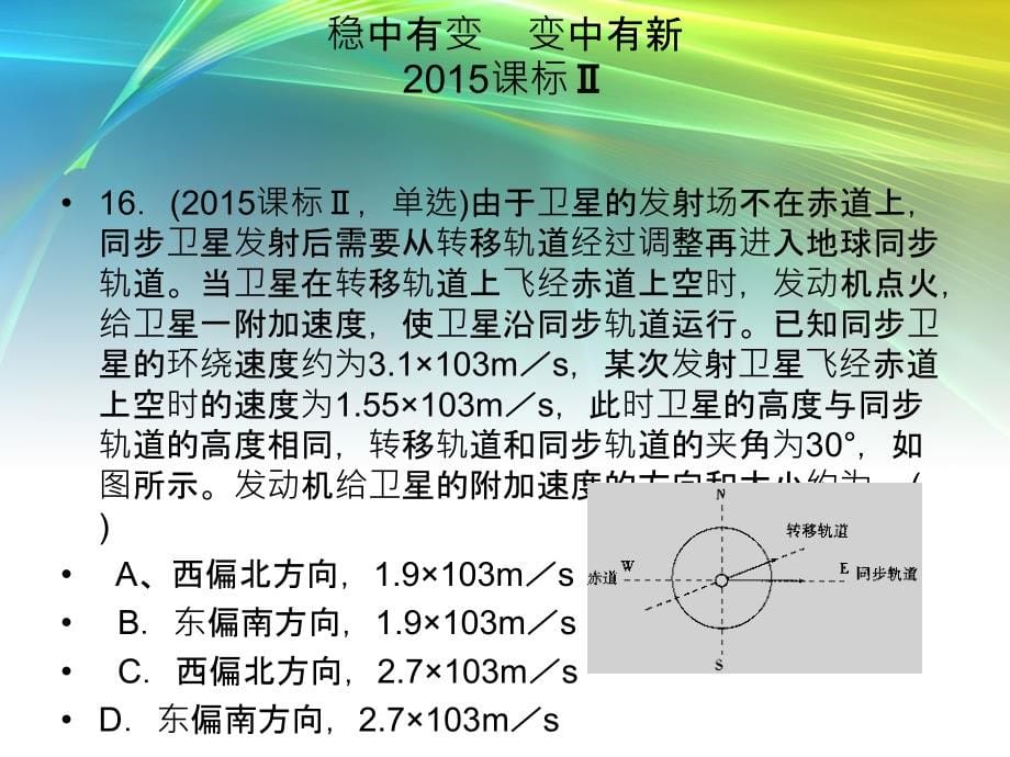 2015年高考试题分析(顾炜)_第5页