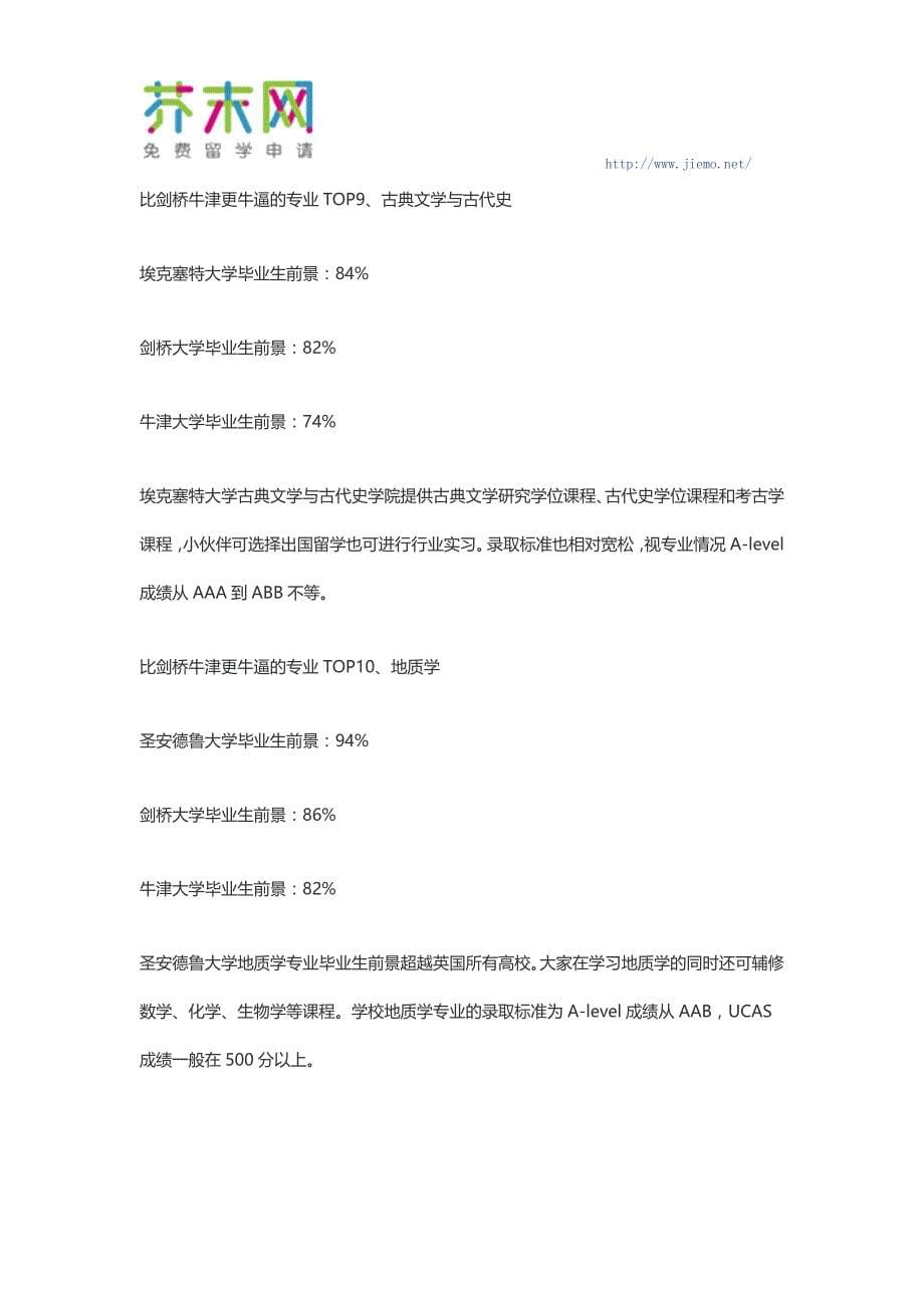 英国留学：比剑桥牛津更牛逼的专业TOP10_第5页