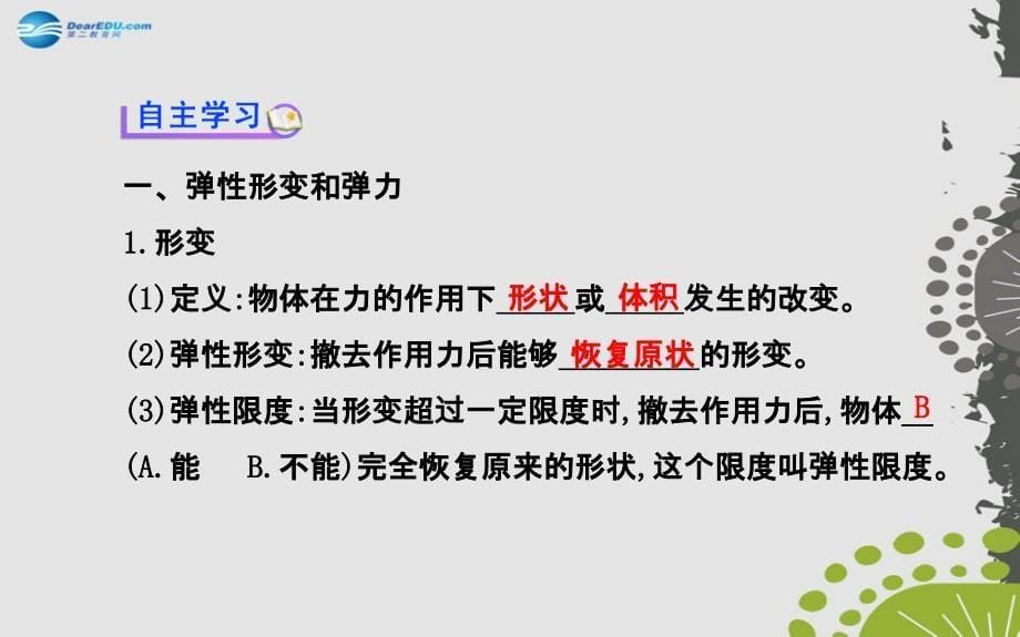 （学习方略）2013-2014高中物理 3.2 弹力课件 新人教版必修1_第5页