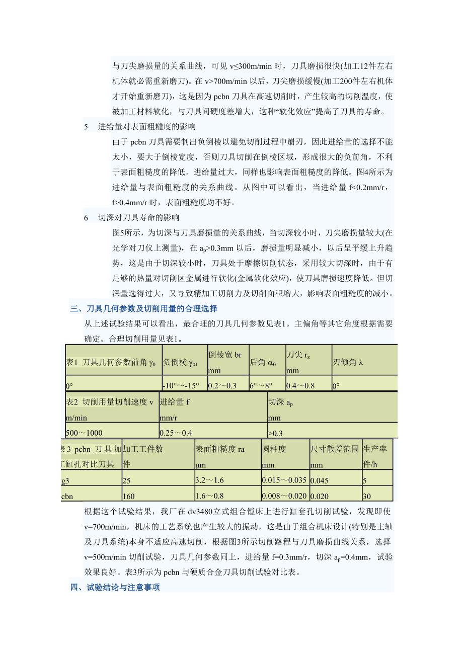 PCBN刀具镗削灰铸铁的加工工艺试验_第3页