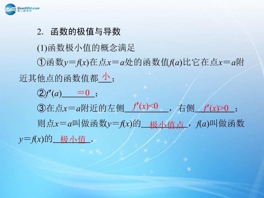 （智慧测评）2015届高考数学大一轮总复习 第2篇 第11节 导数的简单应用课件 理 新人教A版 _第5页