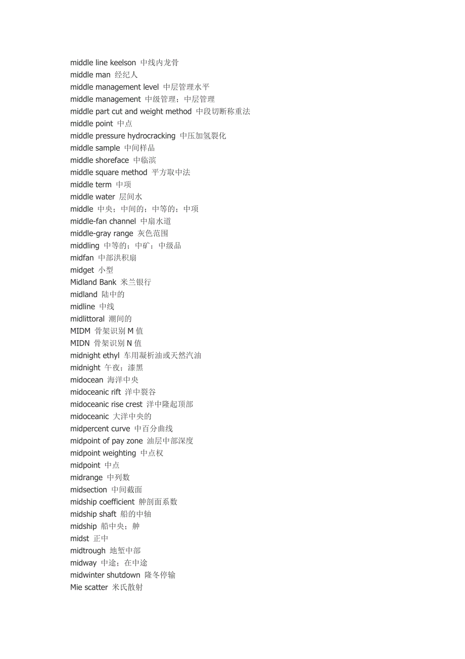 【2017年整理】石油英语词汇M4_第2页