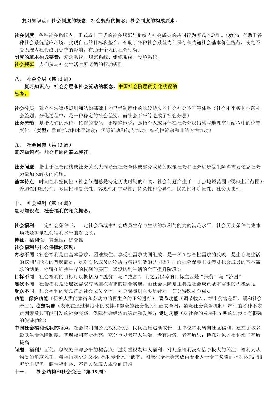 社会学基础知识点总结_第5页