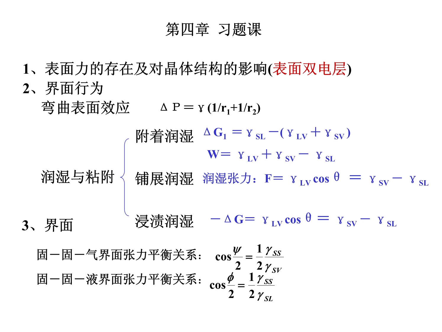 习题-表面与界面_第2页