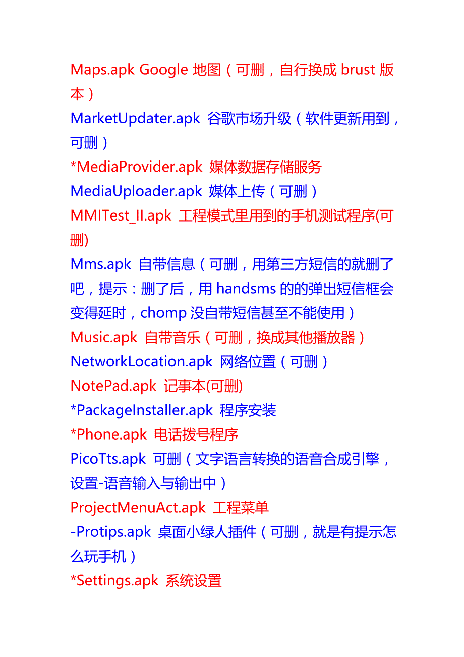 系统自带可删除软件列表_第4页