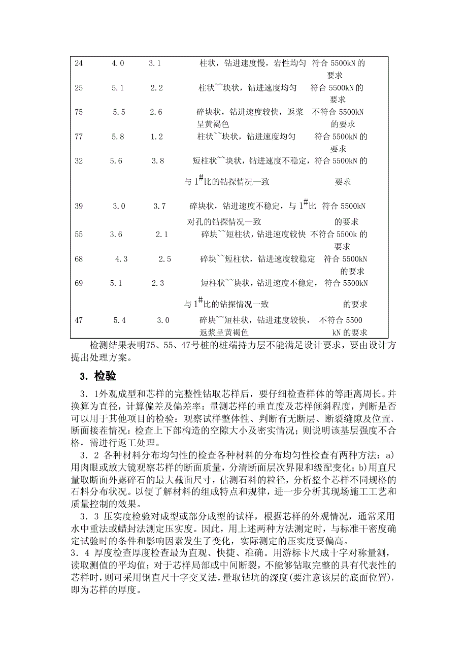 运用钻芯检测法检验桩端持力层_第3页