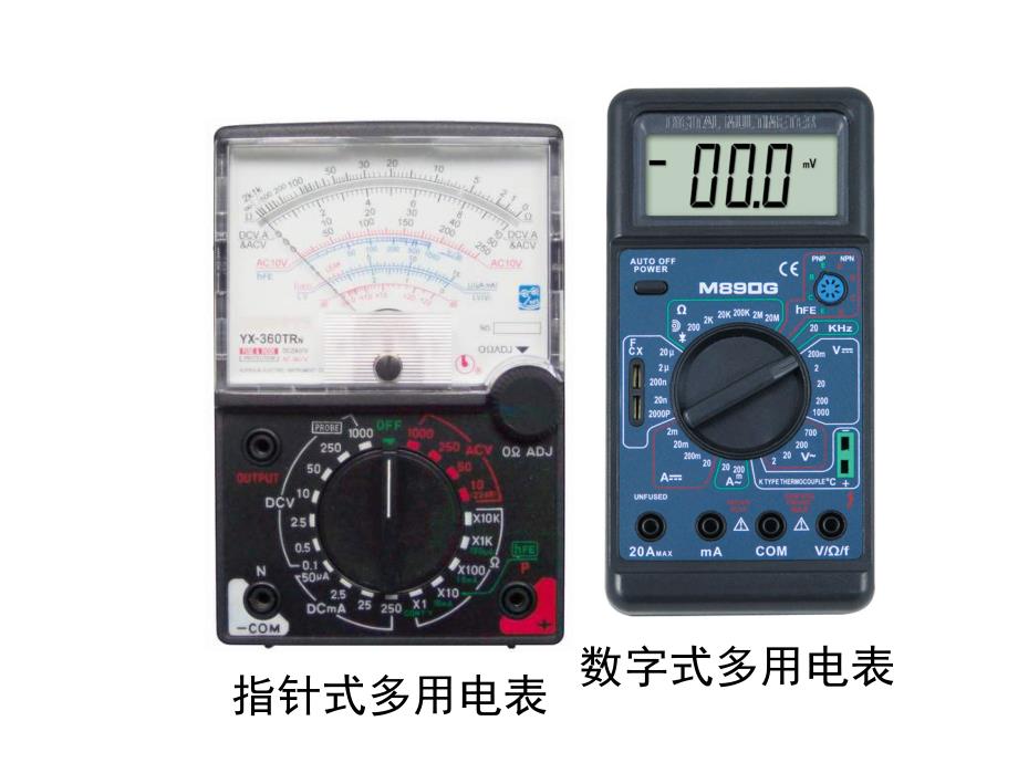 人教版选修3-1高中物理第二章第八节 多用电表的原理 课件 (共40张PPT)_第1页