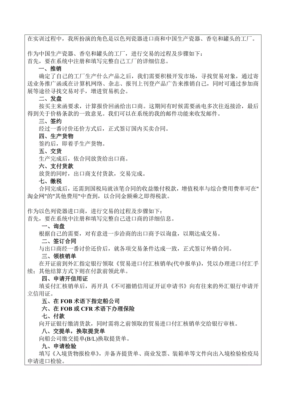 LCCIF的业务模拟操作实训报告_第2页