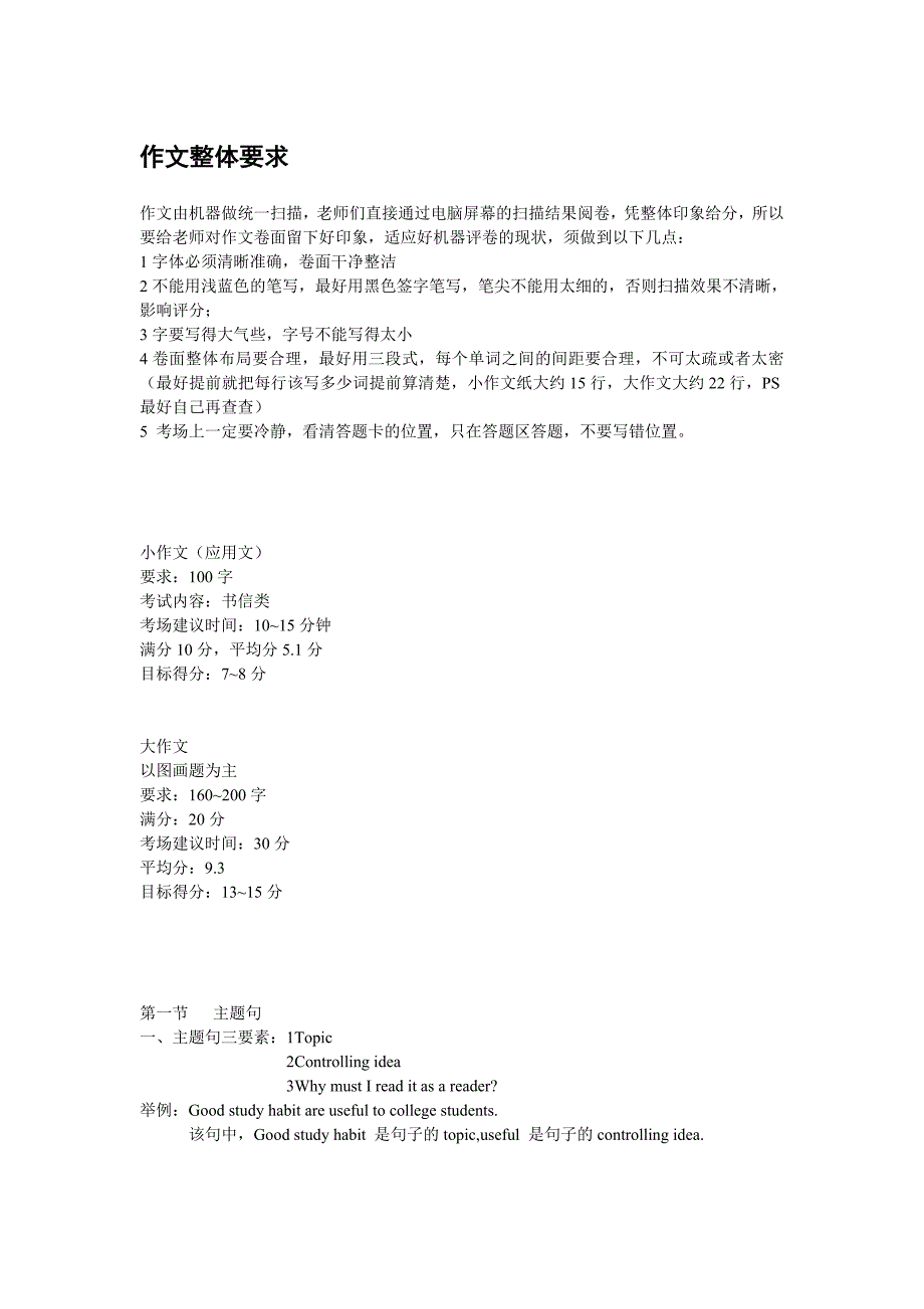 海文考研英语辅导班资料整理_第1页