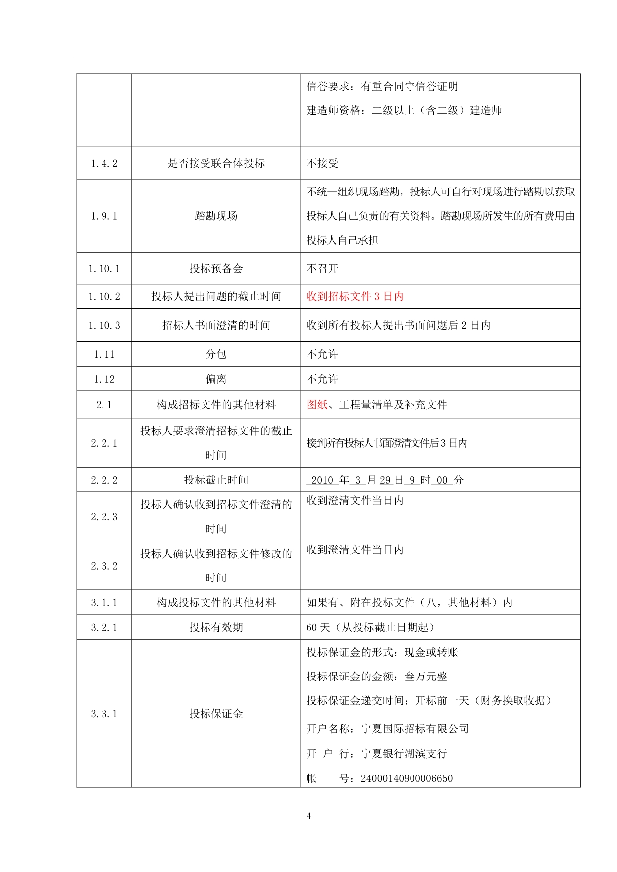 宁夏职业技术学院新校区内装工程招标文件new_第5页
