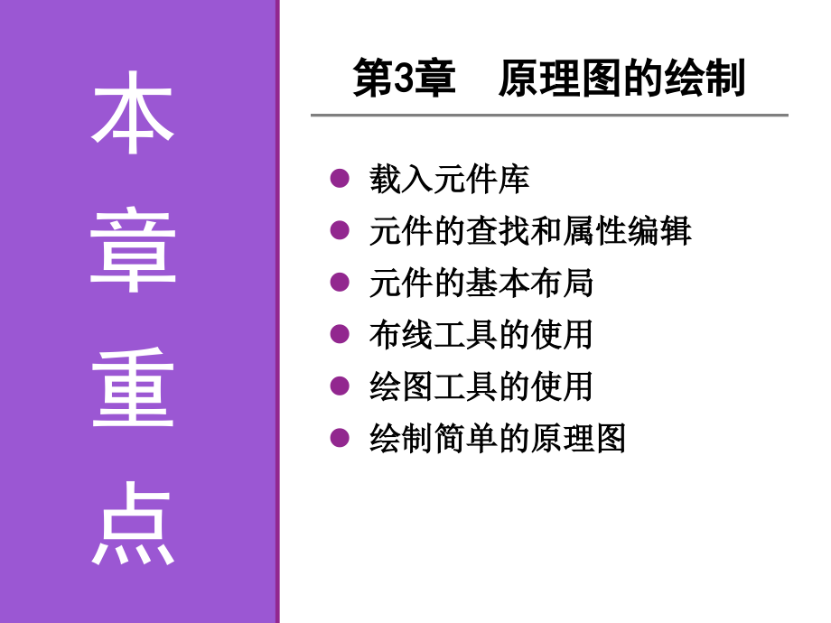 《电子线路CAD实用教程》第3章 原理图的绘制_第3页