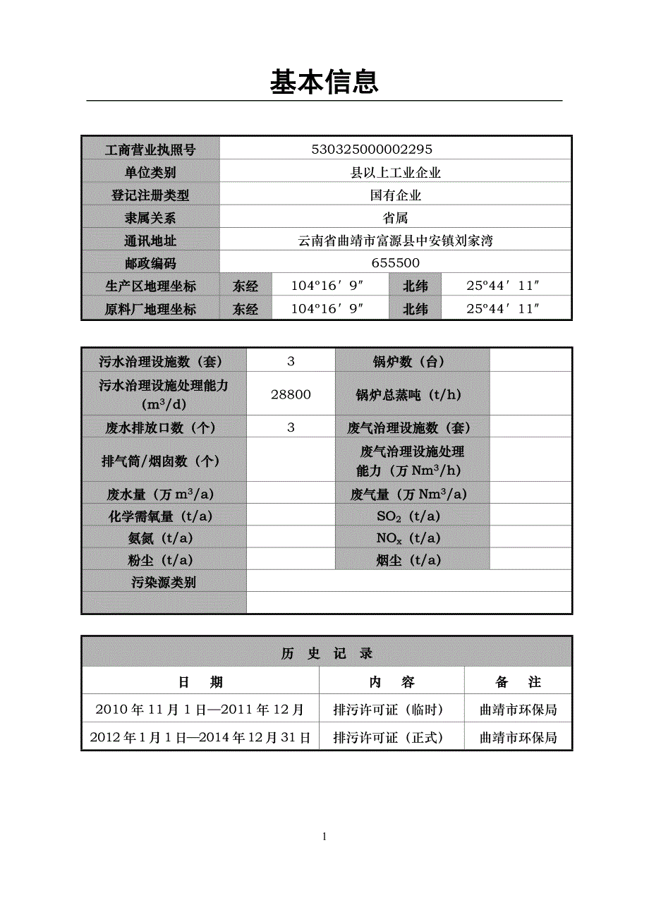 云南省后所煤矿许可证_第3页