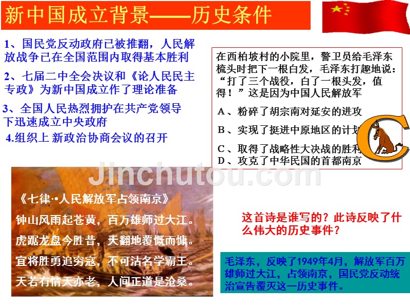 现代中国政治建设与祖国统一[人民版][复习课件3]_第4页