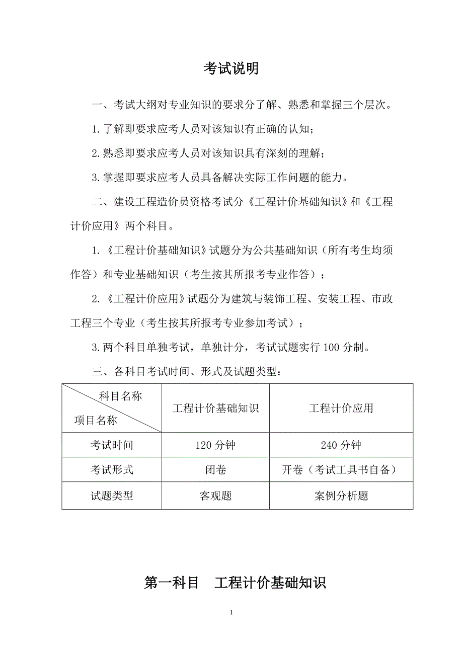 2015深圳安装造价员考试大纲_第2页