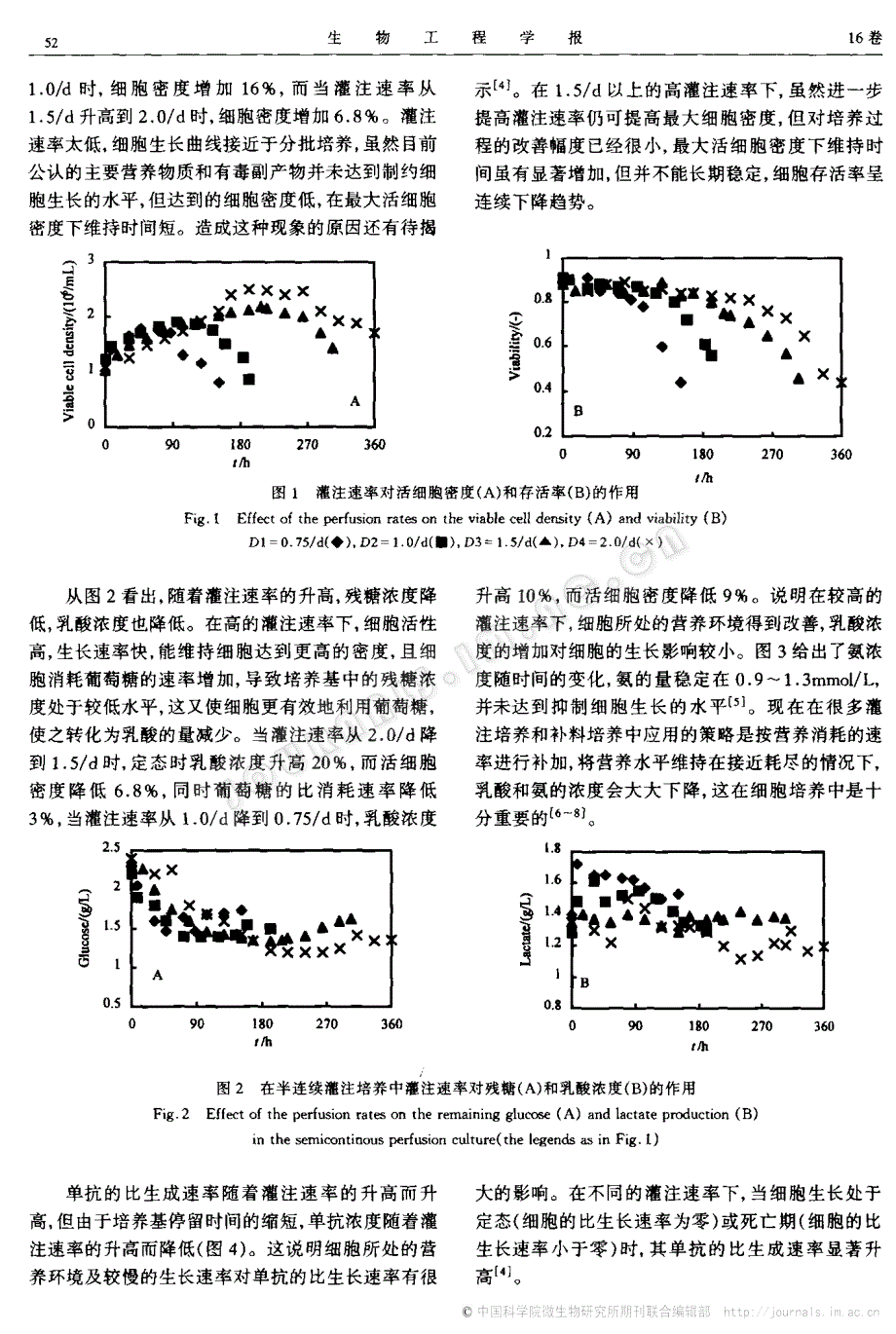 半连续灌注培养中杂交瘤细胞的生长和代谢_第2页