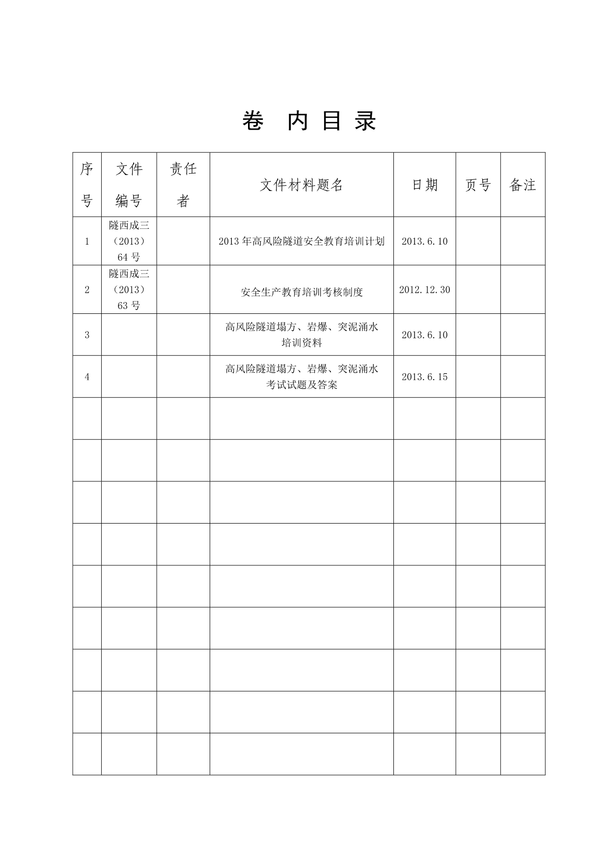 高风险隧道安全培训与考核_第2页