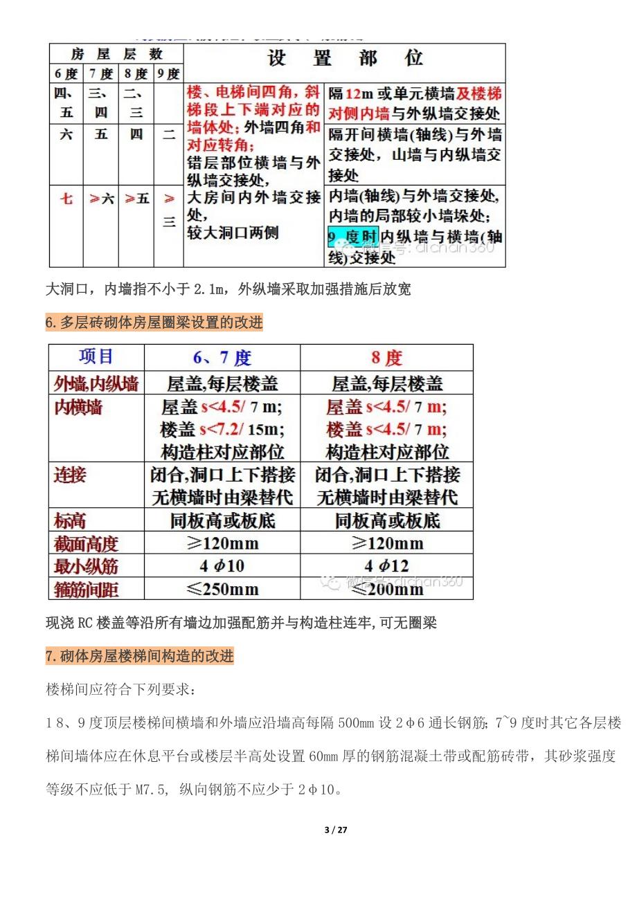 新版抗震规范对旧版规范的主要改进_第3页