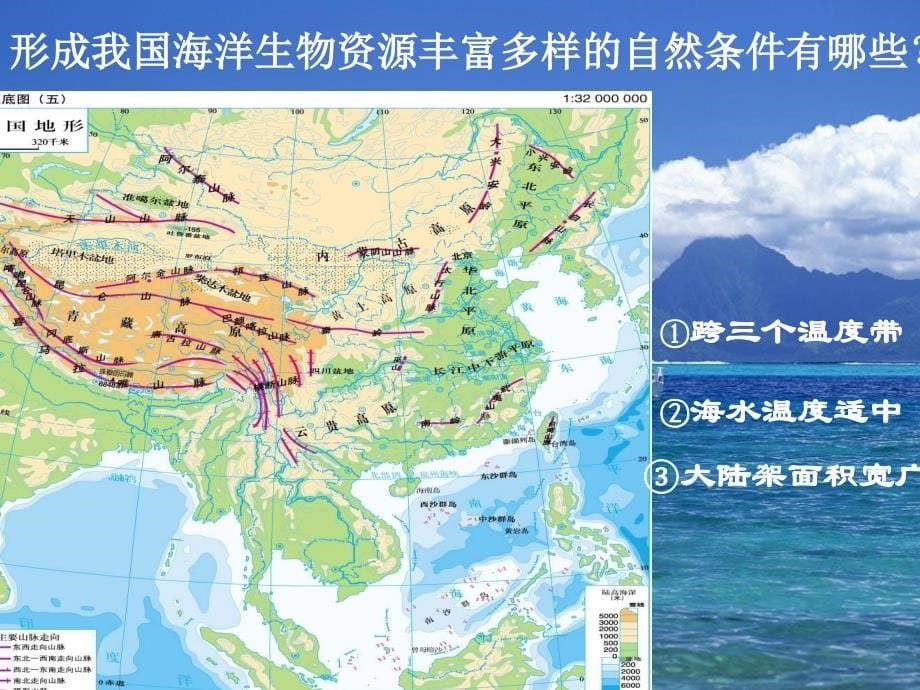 福建省厦门市莲美中学八年级地理上册《3.4中国的海洋资源》课件 湘教版_第5页