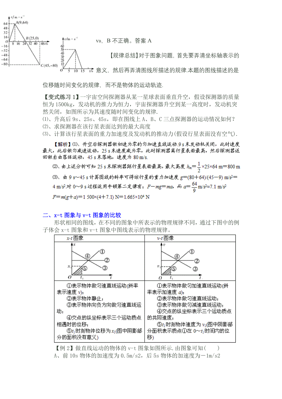 §1.4直线运动的图象及应用_第3页