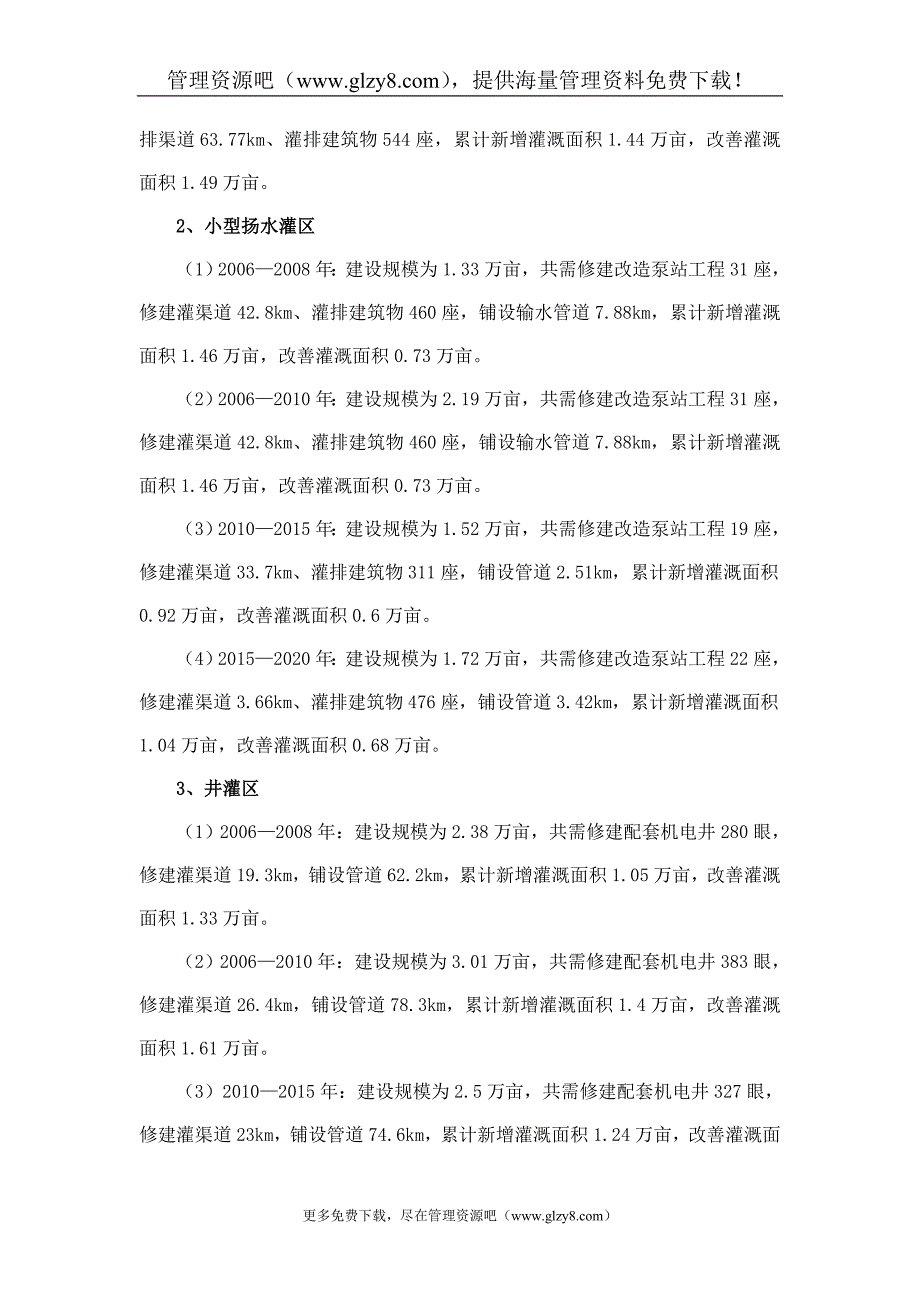 县小型农田水利工程建设规划_第3页