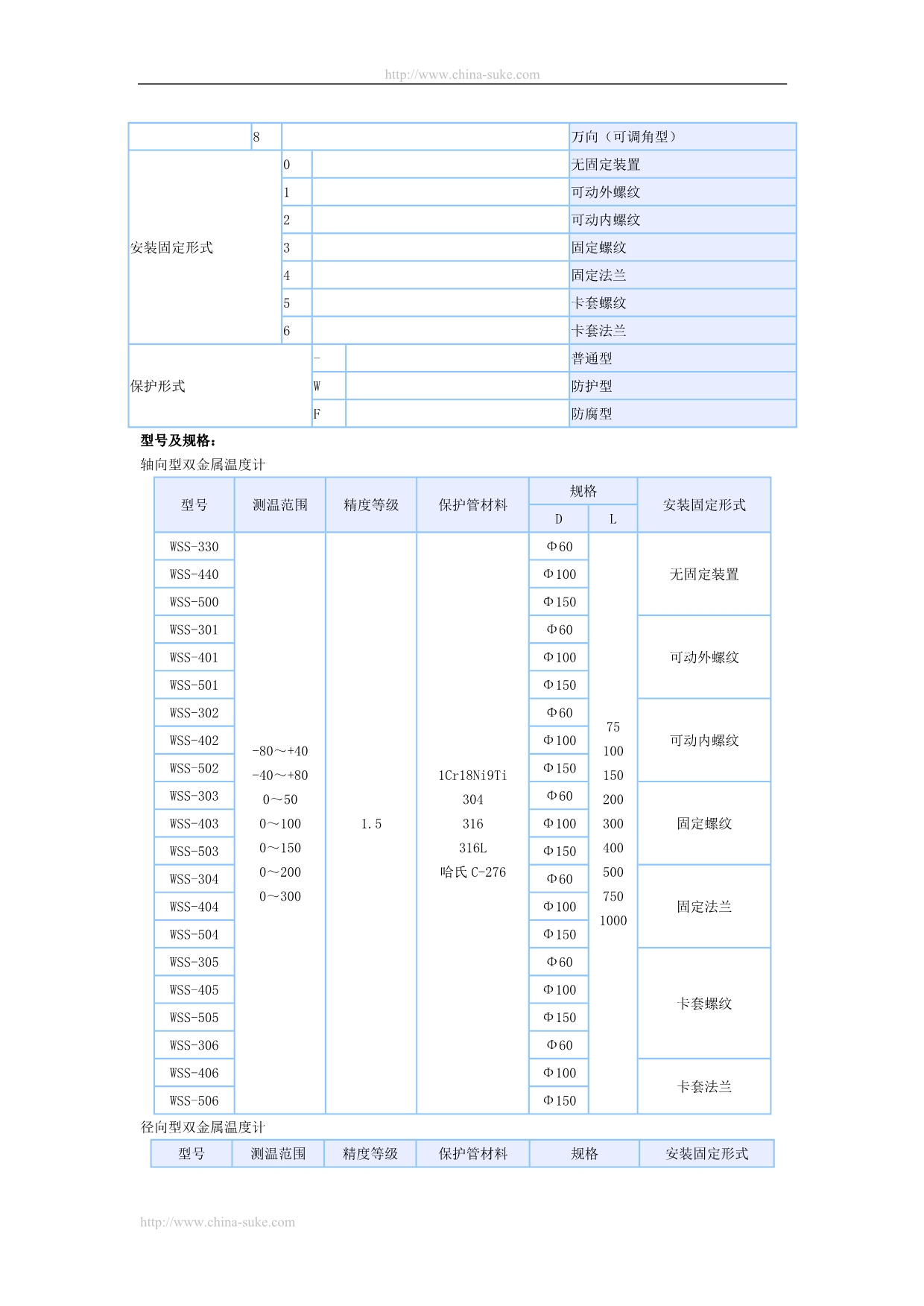 双金属温度计工作原理及选型_第5页