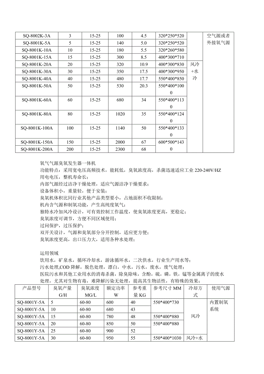 广州穗铨机电设备公司臭氧发生器及纯水设备简介_第3页