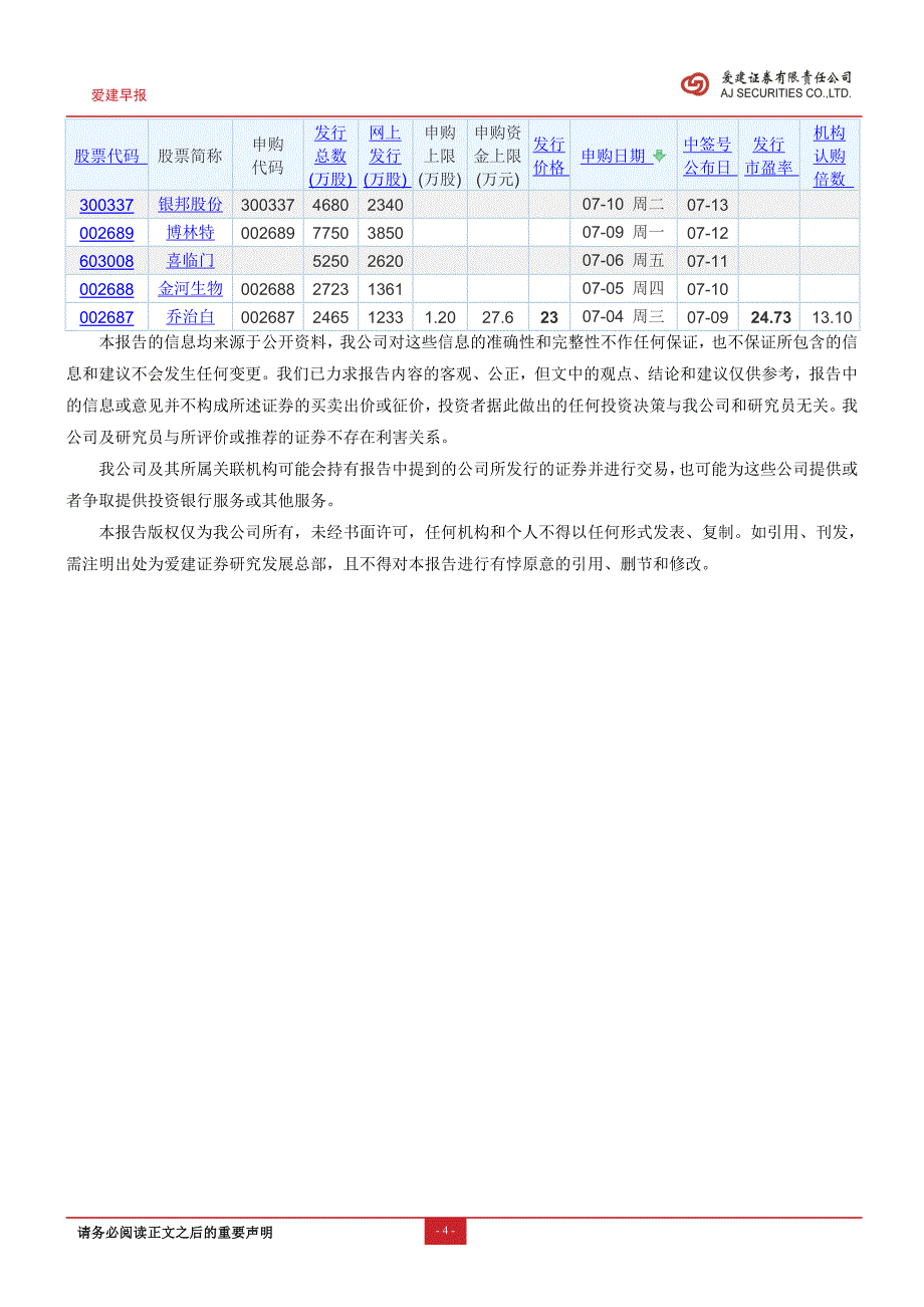 爱建证券-晨会纪要-120704_第4页