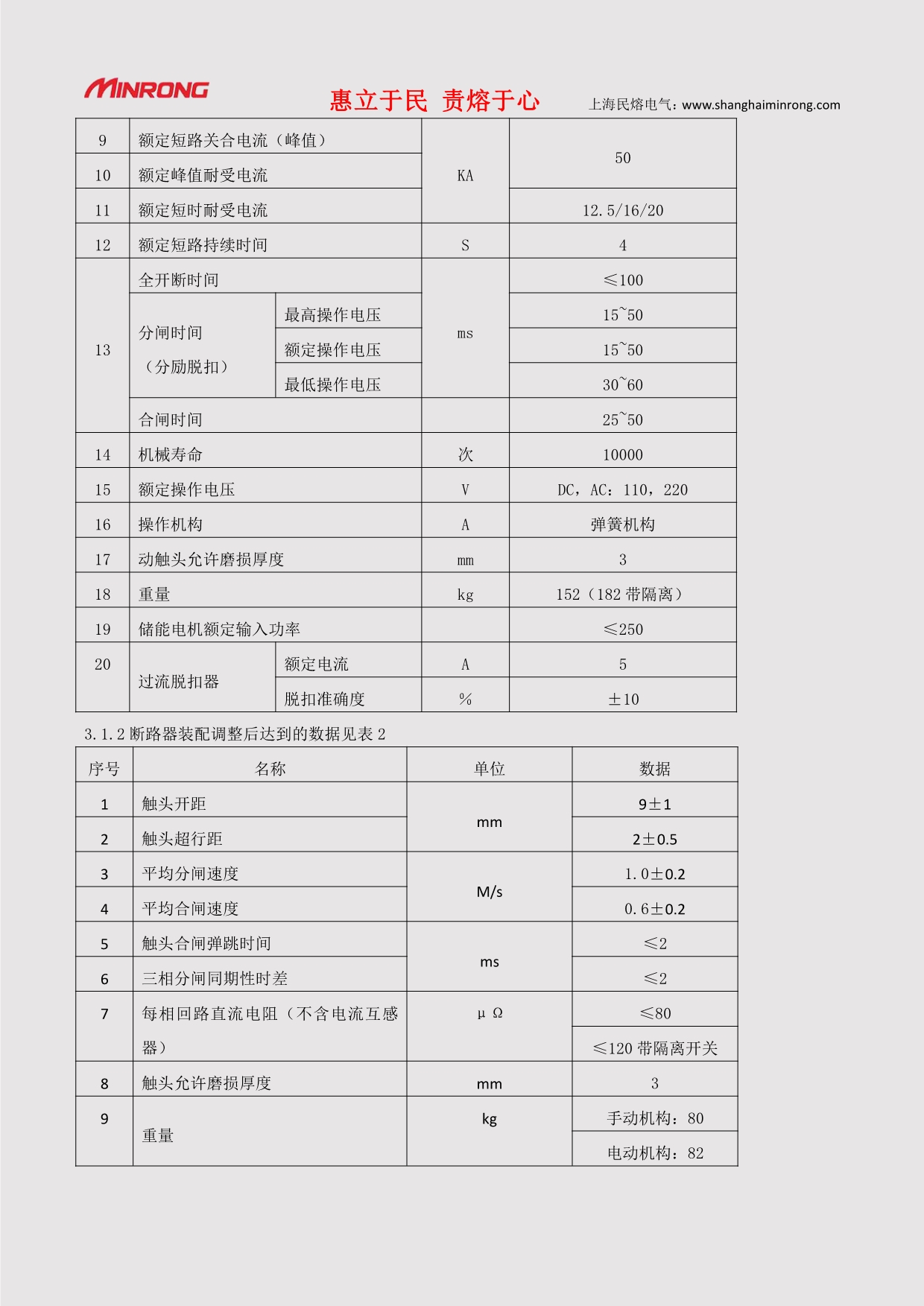 10KV户外柱上真空断路器_第3页