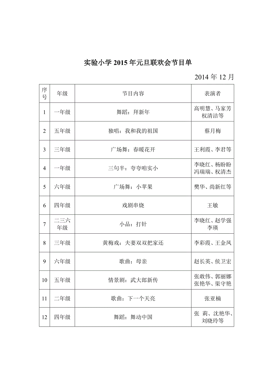 2015年庆元旦文艺联欢开场词与结束语_第2页