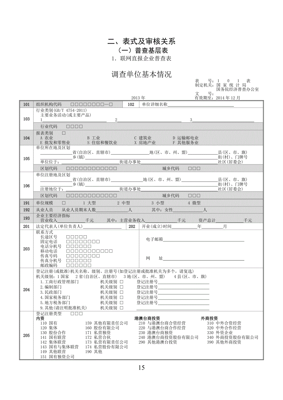 第三次全国经济普查表(问卷)及填报说明_第3页