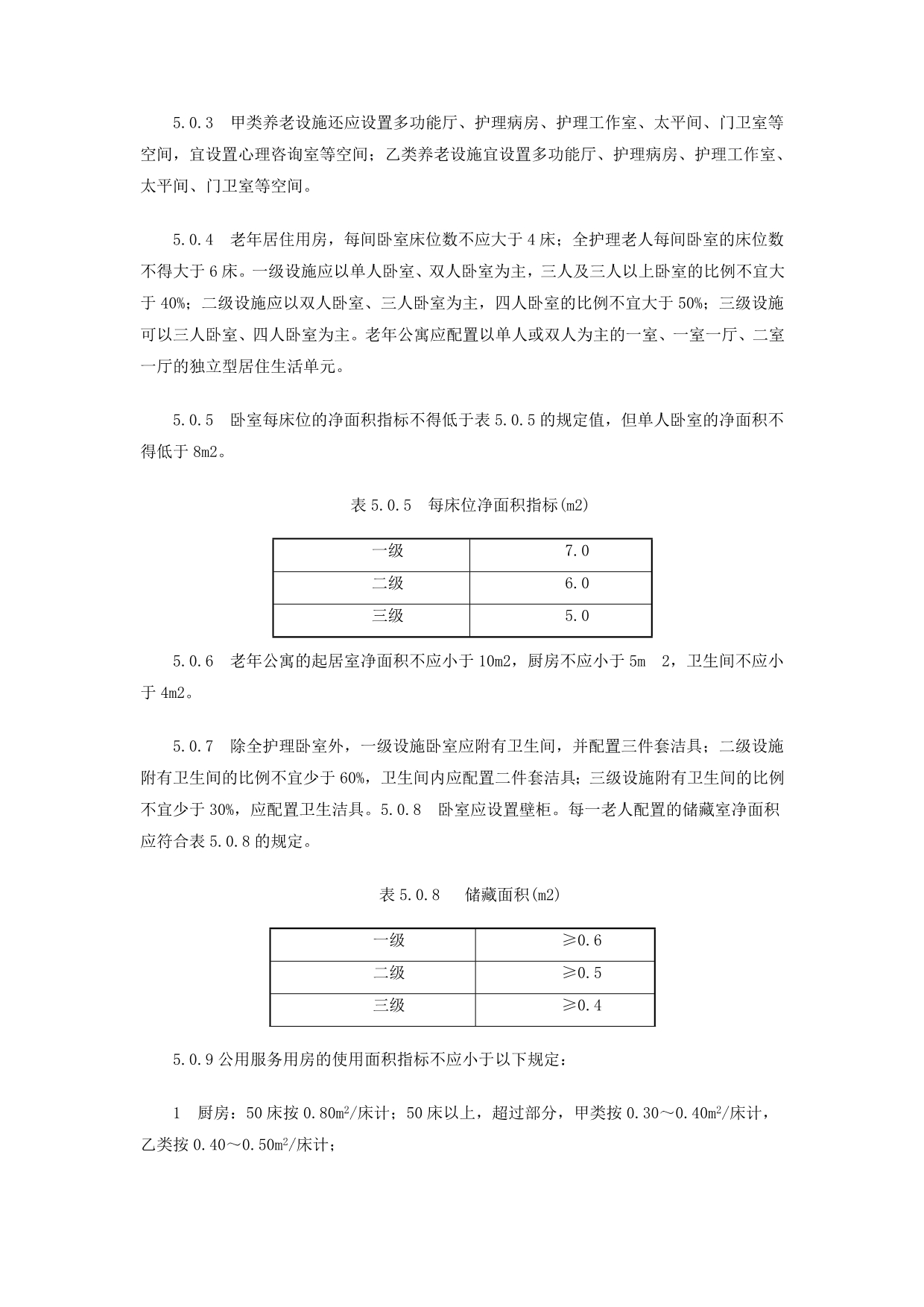 上海市养老设施建筑设计标准_第5页