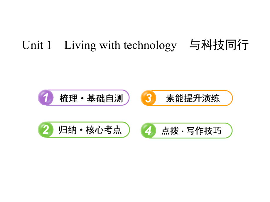 2013版英语全程复习方略课件(江苏)：选修7 Unit 1(译林牛津版)_第1页