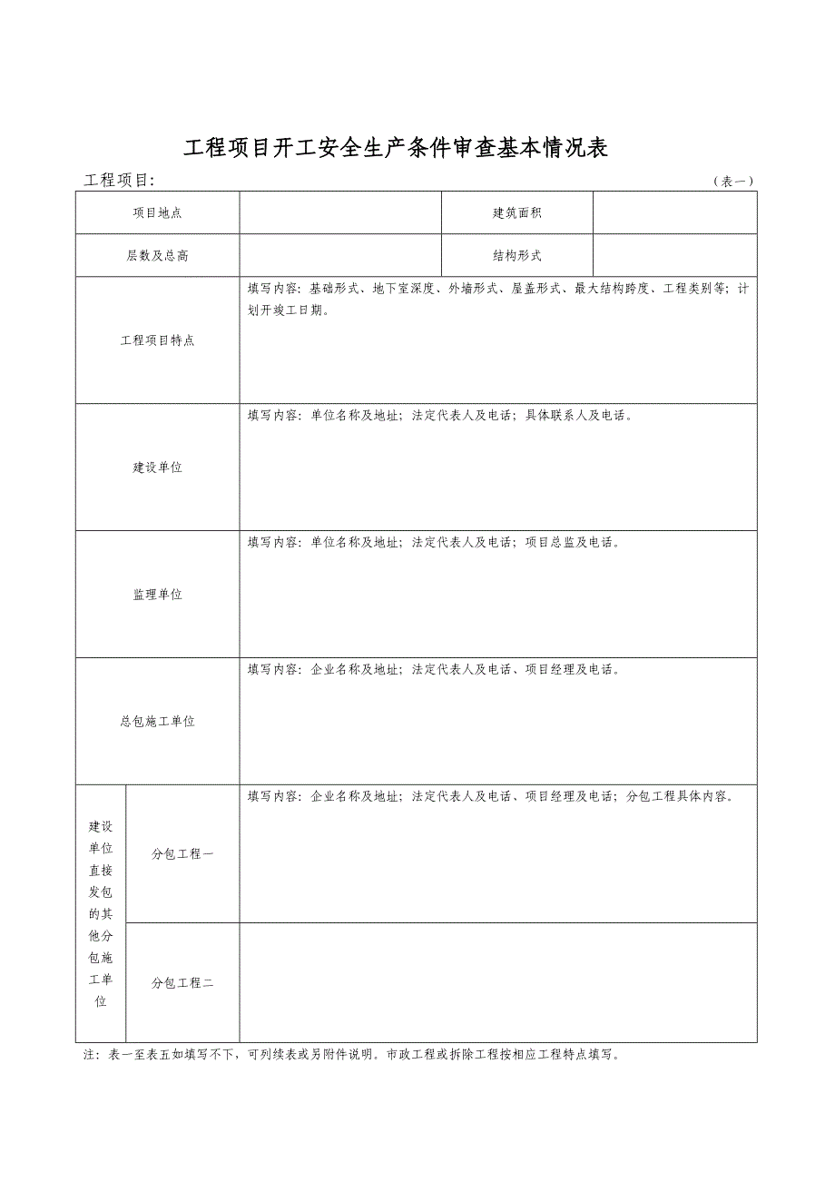 湖南省建设工程开工安全生产条件审查申请报告77802_第3页