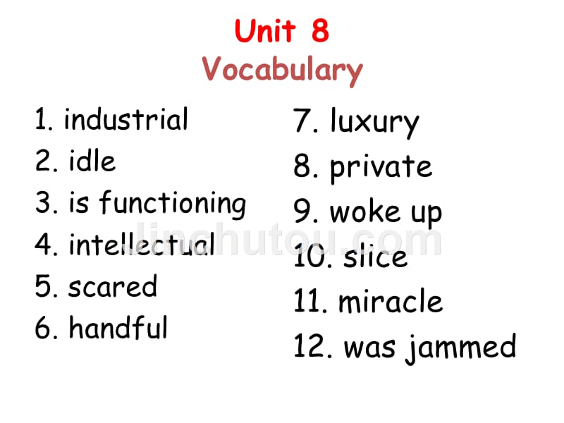 key to unit 8,book 1全新版大学英语,第一册  Book 1(第二版)课后练习答案_第1页