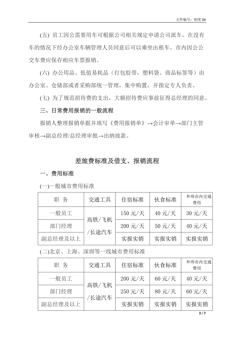 借支、报销、生产采购支付制度及流程_第3页