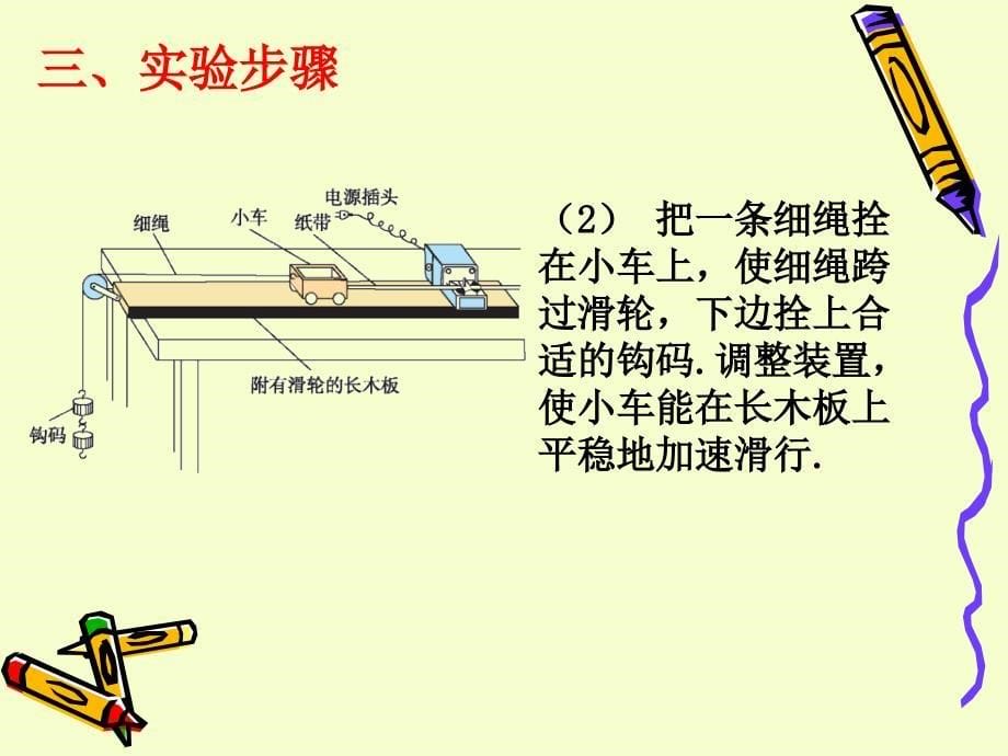 实验：打点计时器研究匀变速直线运动_第5页