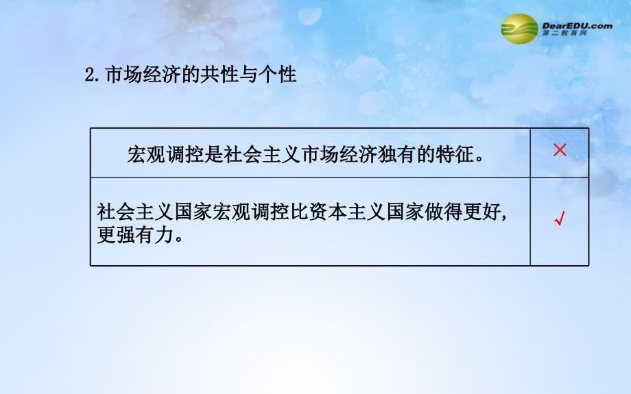 【全程复习方略】2015届高考政治第一轮复习 第九课 走进社会主义市场经济课件 新人教版必修1_第5页