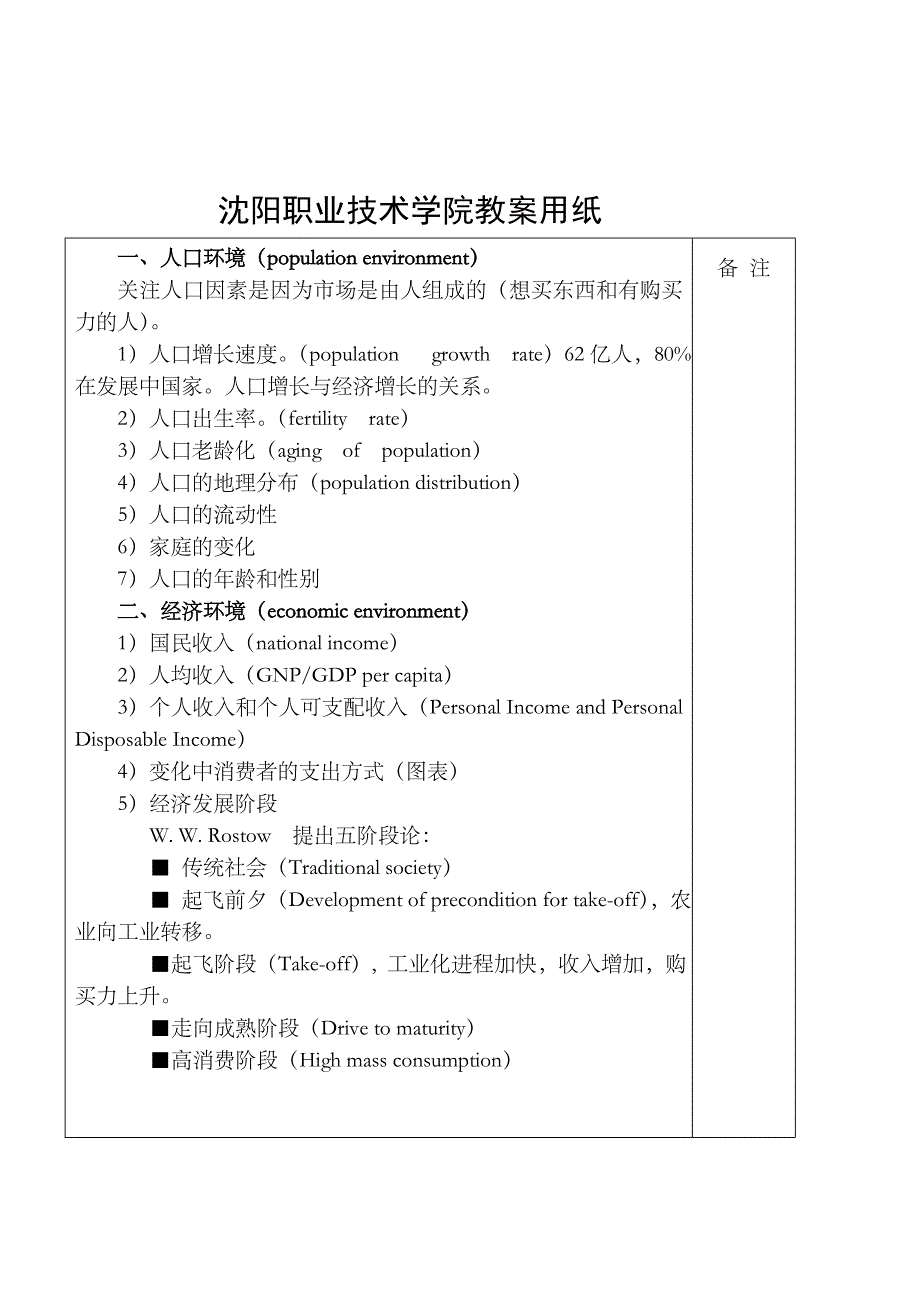 沈阳职业技术学院教案用纸_第4页