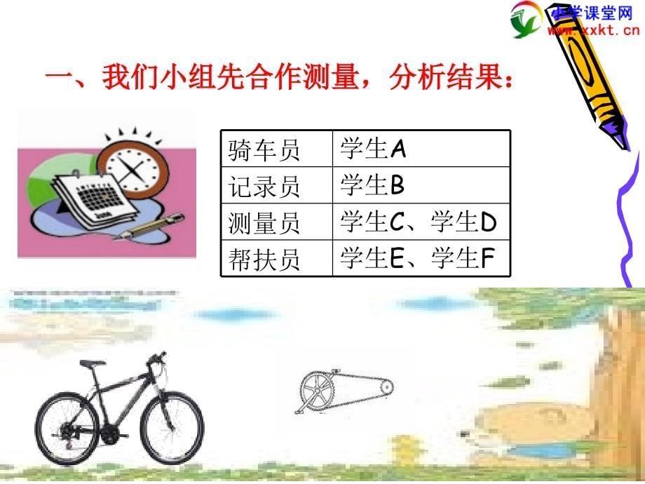 六年级数学下册《自行车里的数学》PPT课件之二(人教新课标)_第5页