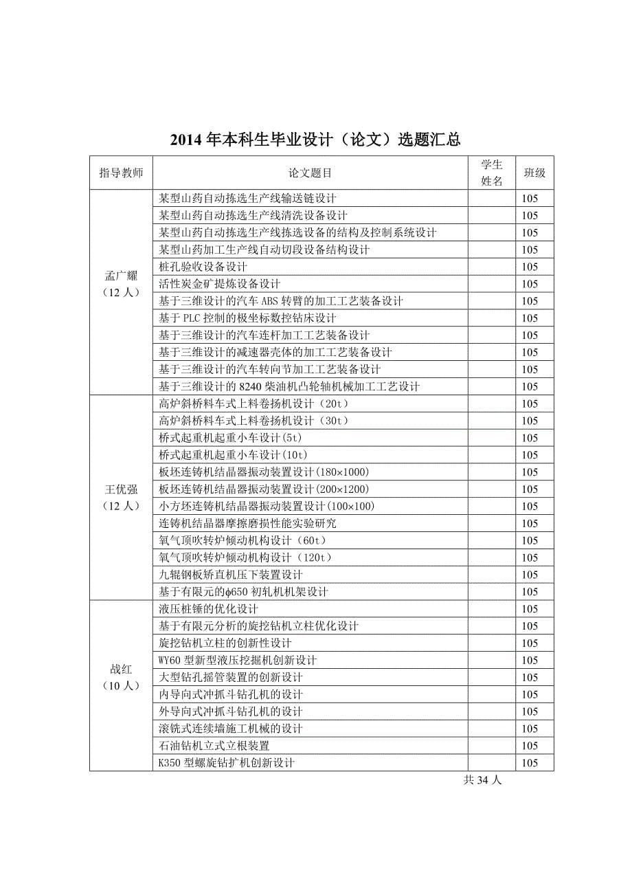 2014年机械专业本科生毕业设计汇总_第5页