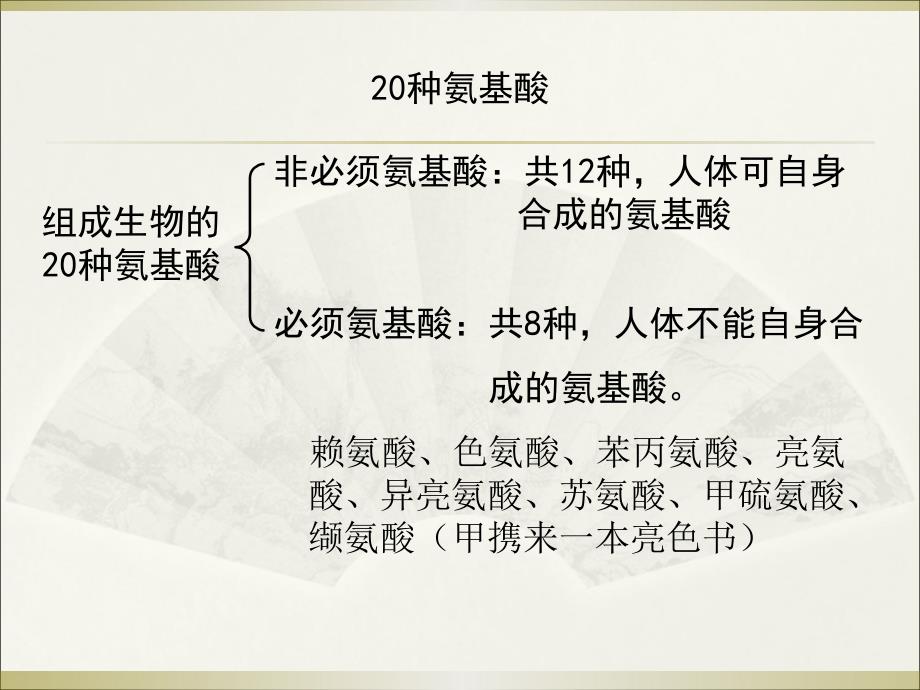 人教版教学课件广东省新兴县惠能中学高一生物《22生命活动的主要承担者—蛋白质》课件_第3页