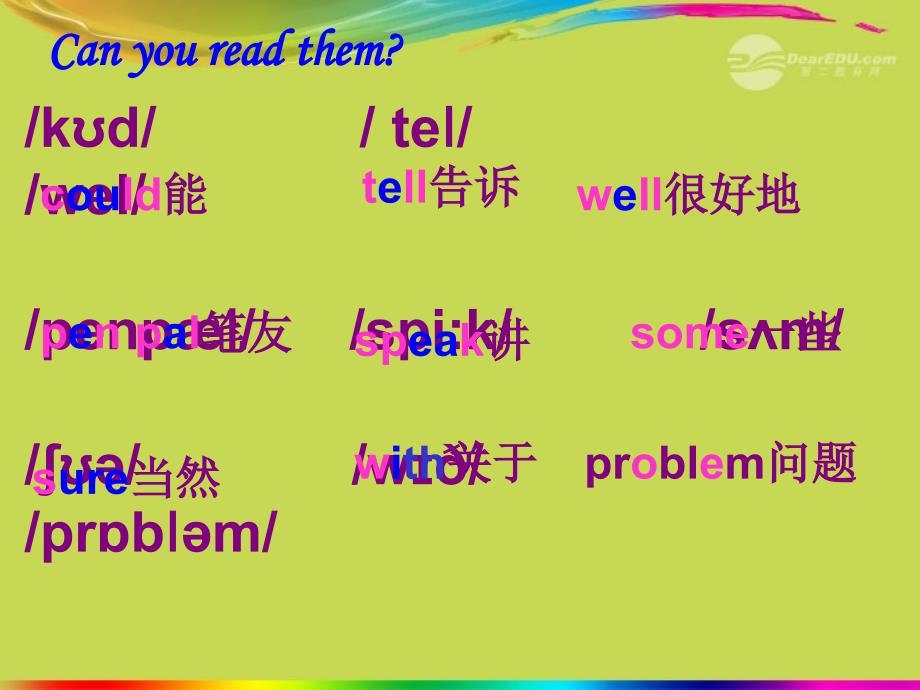 2013年七年级英语上册 Unit 3 Getting Together Topic 1 Does he speak Chinese Section A 1a-1d公开课课件 （新版）仁爱版_第4页