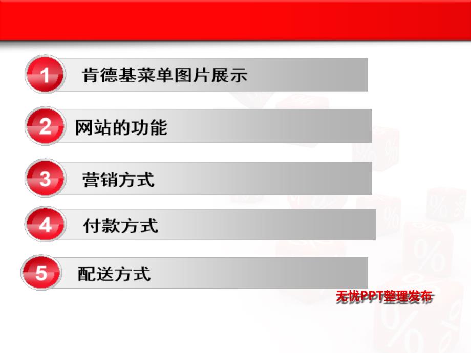 肯德基网上订餐宅急送分析_第4页