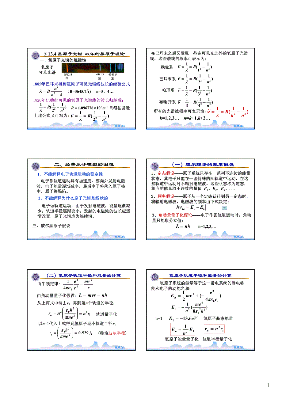 氢原子光谱不确定关系_第1页